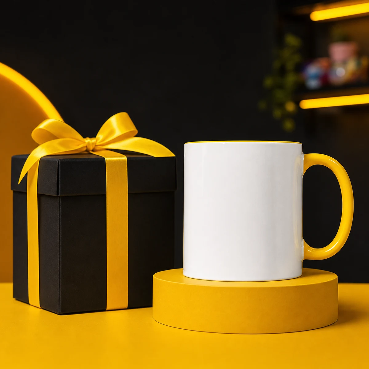 Caneca Cerâmica para Presente — 325 ml